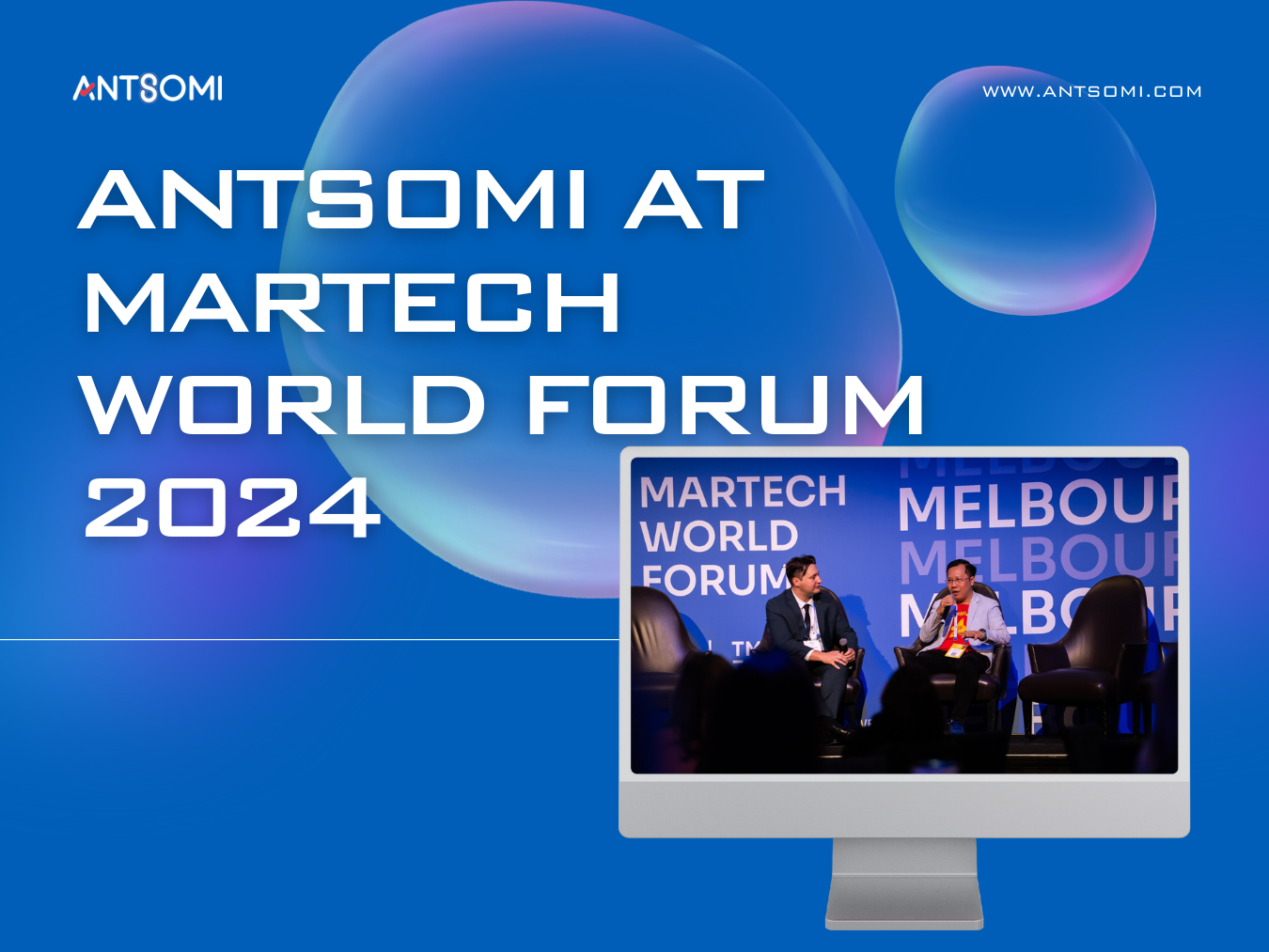 Antsomi tại hội nghị MarTech World Forum 2024