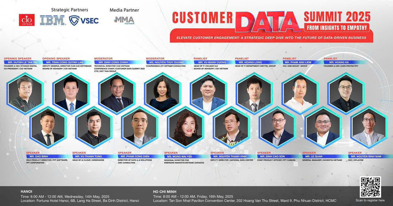Customer Data Summit 2025: Cùng Antsomi Khám Phá Sức Mạnh Của Dữ Liệu Trong Việc Tối Ưu Hóa Hành Trình Khách Hàng